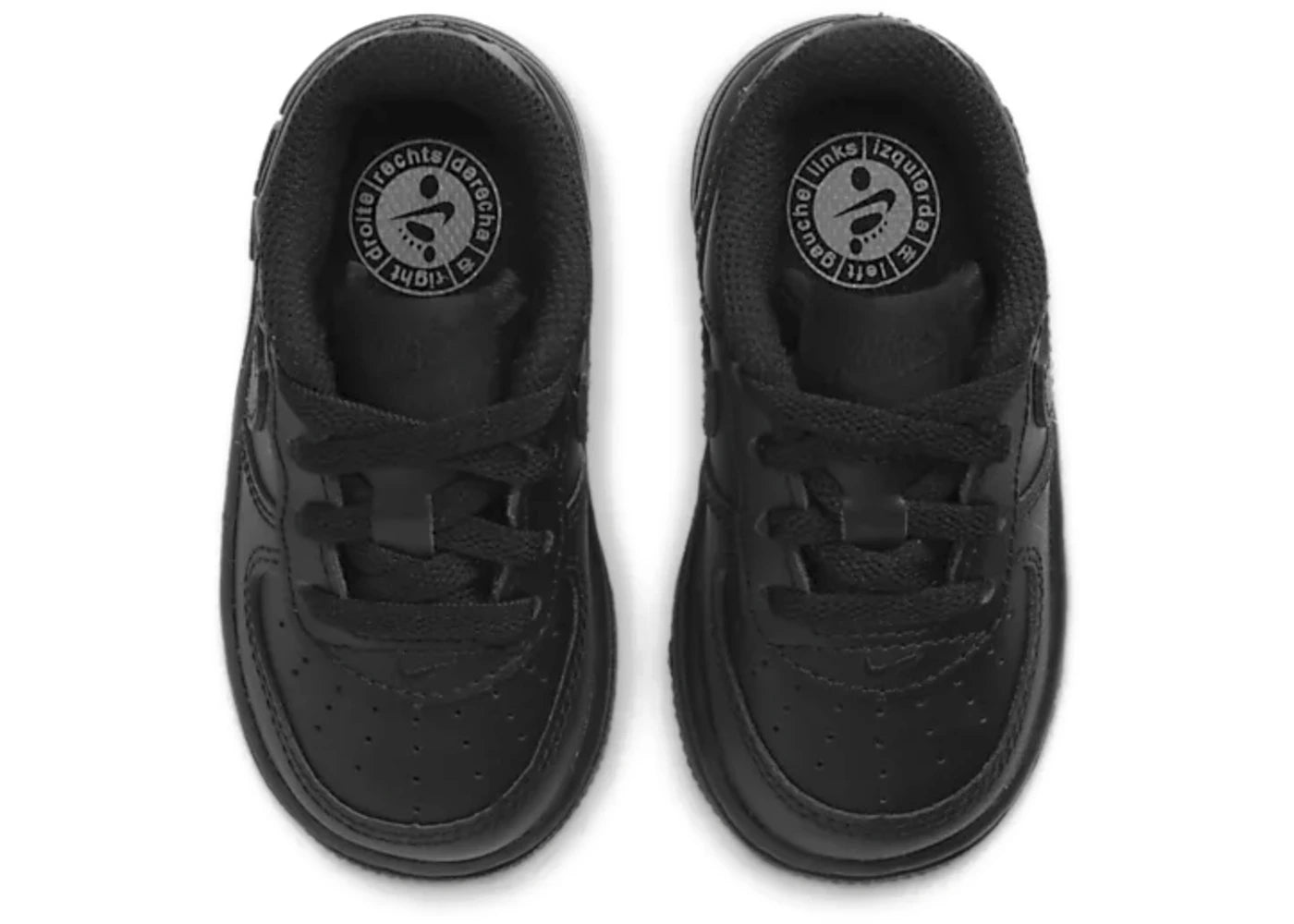 272960 Nike Air Force 1 Low LE Triple Black (TD)