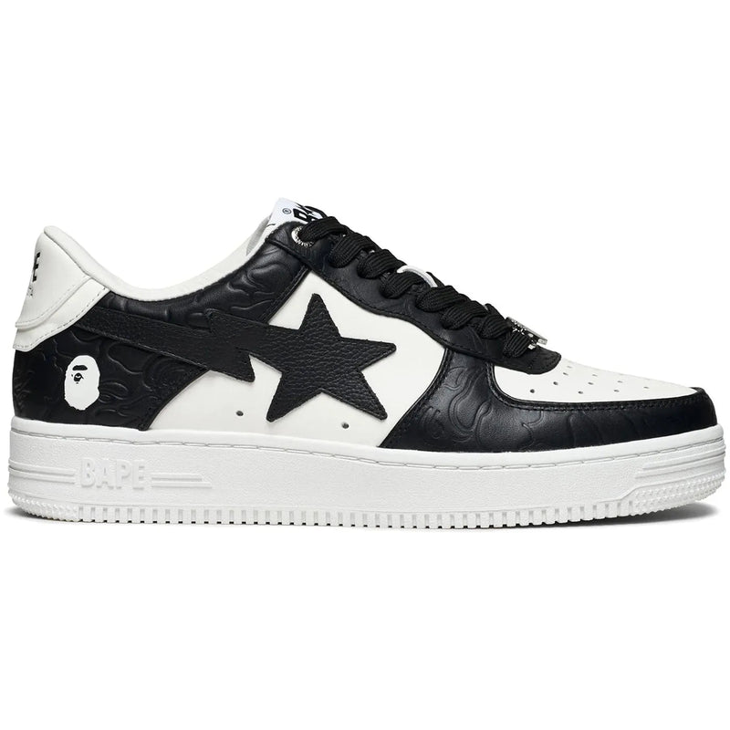 A Bathing Ape Bape Sta #4 Linecamo White Black