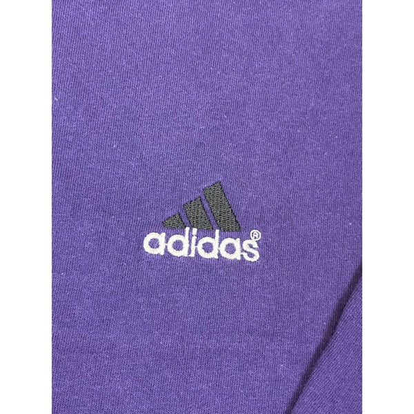 (90s) Adidas Purple Essential Long Sleeve