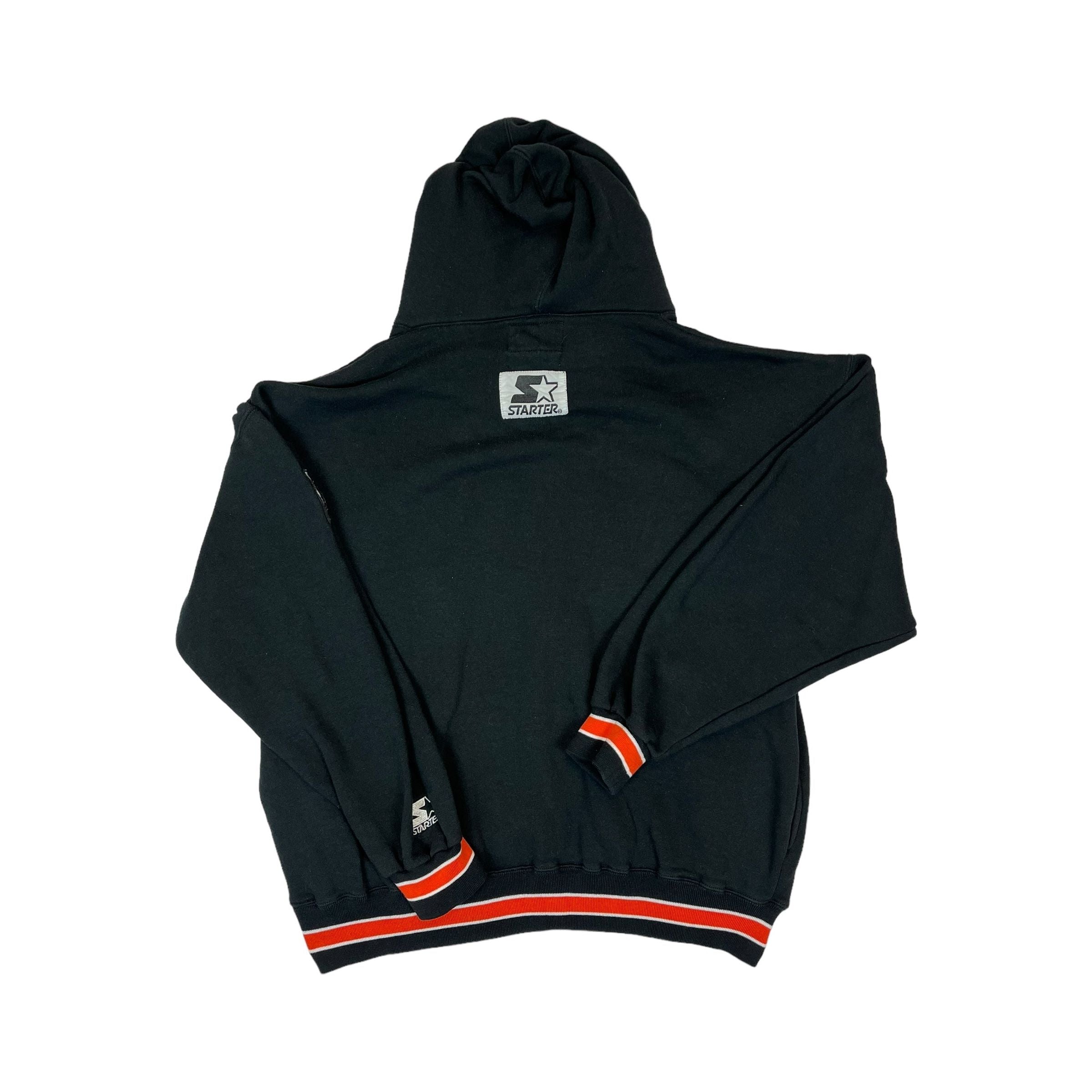 264705 (90s) Philadelphia Flyers NHL Starter Script Hoodie