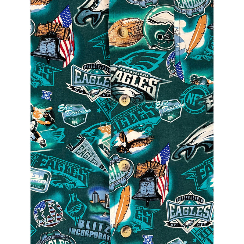 (00s) Philadelphia Eagles NFL Football Hawaiin Shirt