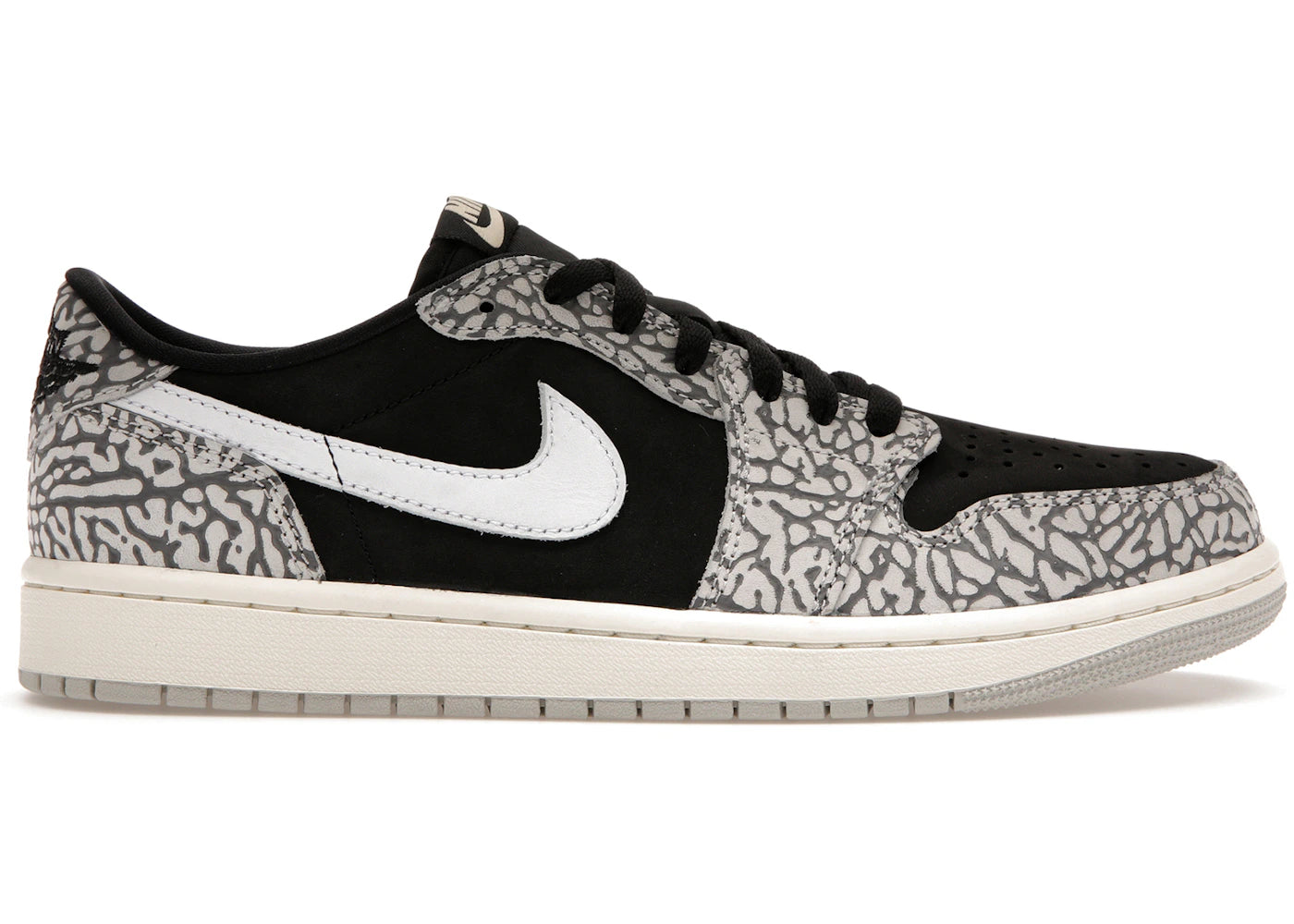 SP5687 Jordan 1 Retro Low OG Black Cement