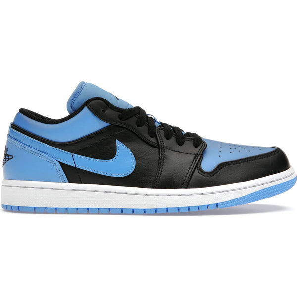 Jordan 1 Low Black University Blue