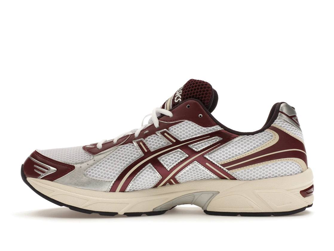 791471 ASICS Gel-1130 White Maroon Banner
