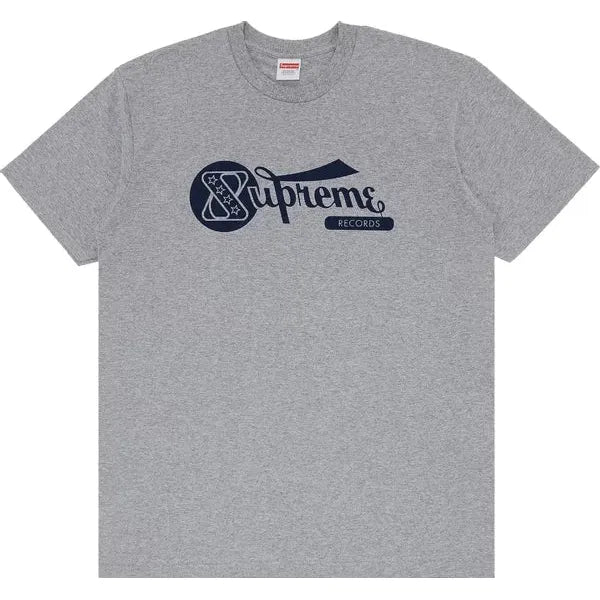 Supreme Records Tee 'Heather Grey'