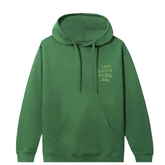 Anti Social Social Club The Hills Hoodie 'Green'