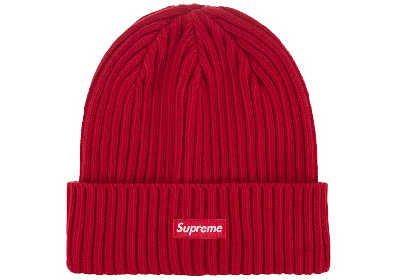 Supreme Overdyed Beanie (SS24) Red