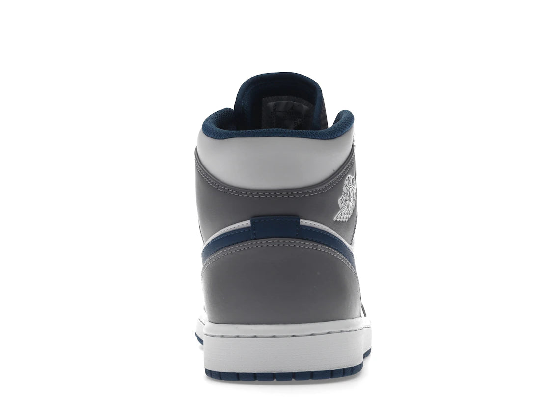 716284 Jordan 1 Mid True Blue