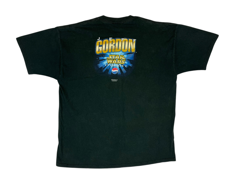 (1999) Jeff Gordon x Star Wars Episode 1 Nascar Racing T-Shirt