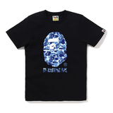 BAPE ABC Camo By Bathing Ape Tee 'Black/Blue'