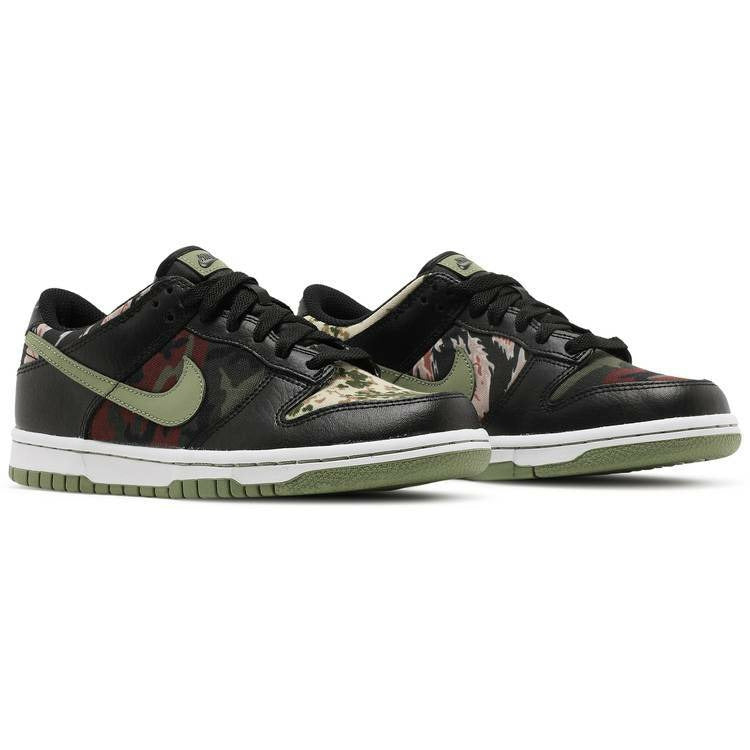 Dunk Low SE GS 'Black Multi-Camo'