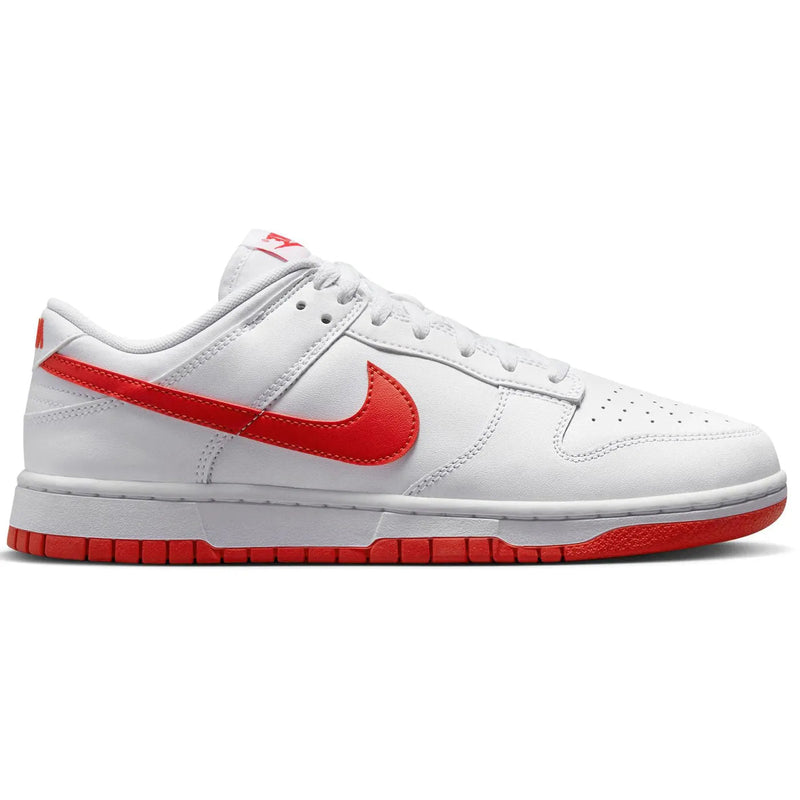 Nike Dunk Low Retro White Picante Red