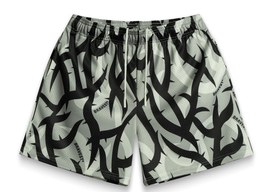 261122 Bravest Studios Thorn Shorts Grey