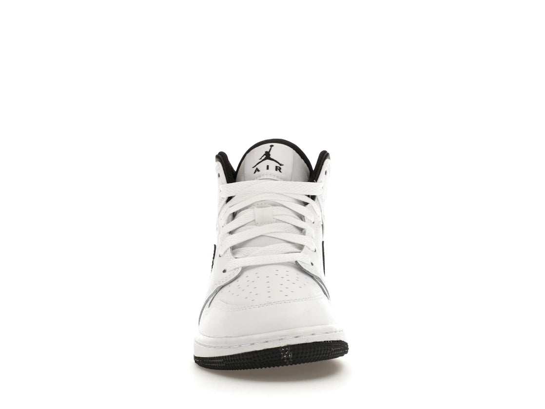 266855 Jordan 1 Mid Reverse Panda (GS)