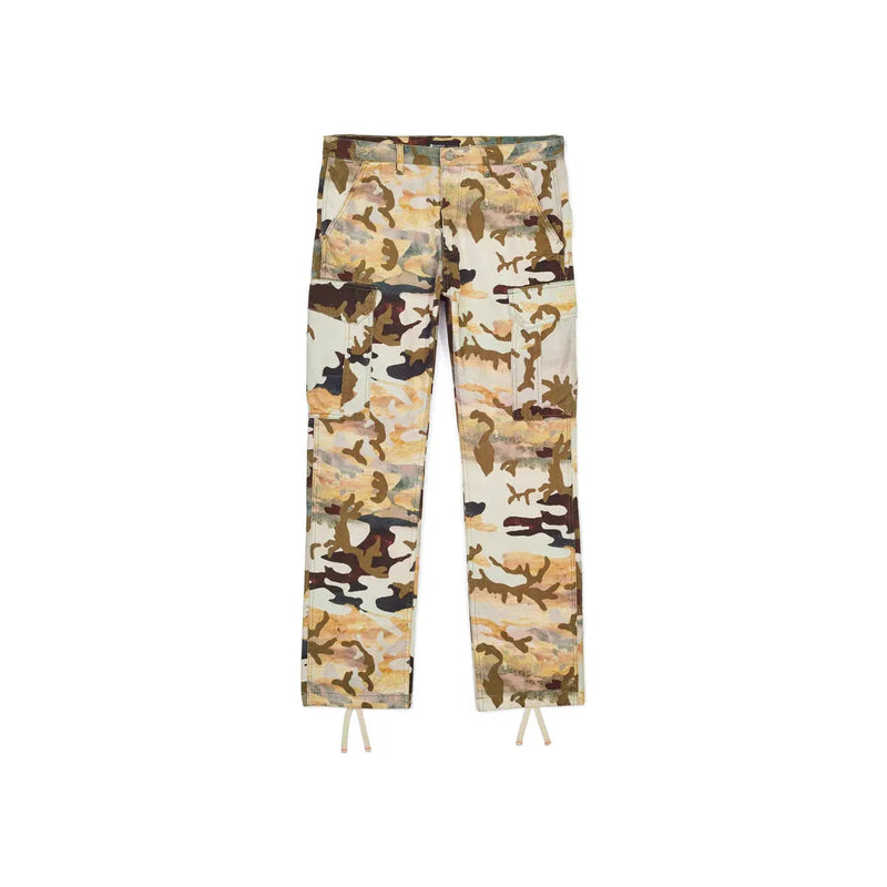 Purple Brand Twill Camo Cargo Pants