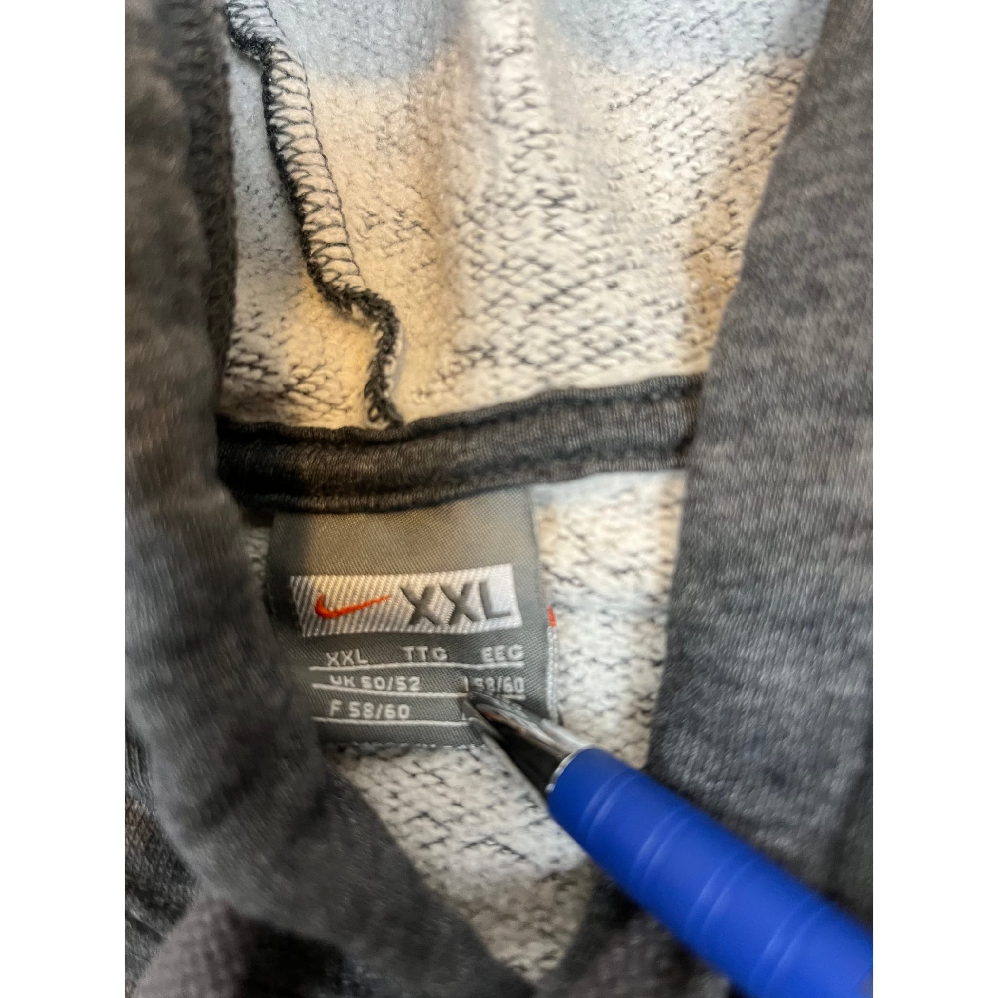 256514 (00s) Nike Football Embroidered Swoosh Hoodie