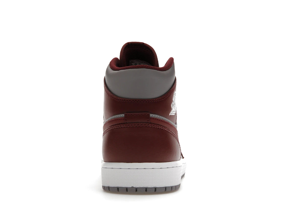 691539 Jordan 1 Mid Cherrywood Red