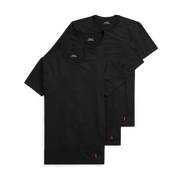 Polo Ralph Lauren Classic Fit Tee (3 Pack) - Black