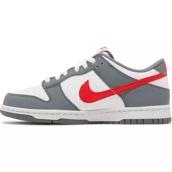 Dunk Low Next Nature GS 'Smoke Grey Light Crimson'