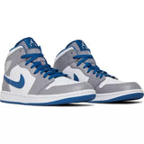 Air Jordan 1 Mid 'Cement True Blue'