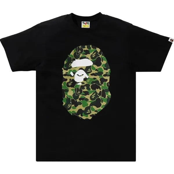 BAPE ABC Camo Big Ape Head Tee 'Black'