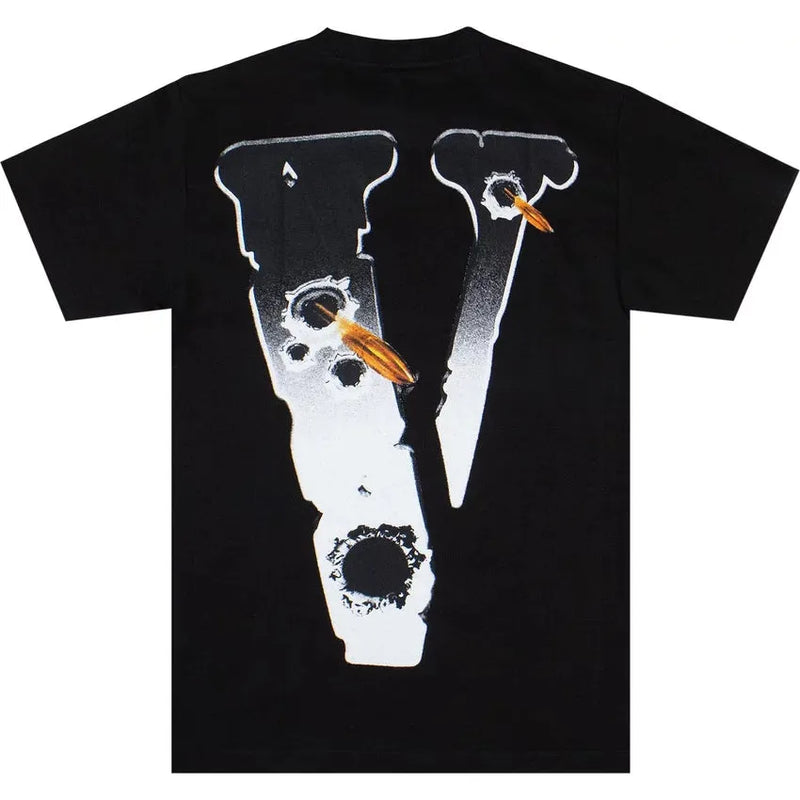 Vlone x Pop Smoke Hawk Em' Tee 'Black'