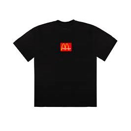 Travis Scott x McDonald's Sesame II T-Shirt Black/Red