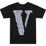 Vlone x Pop Smoke The Woo T-Shirt 'Black'