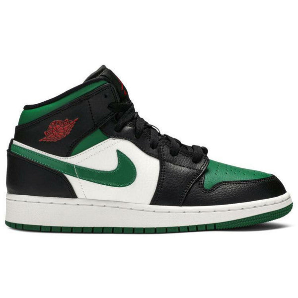 Air Jordan 1 Mid GS 'Black Pine Green'