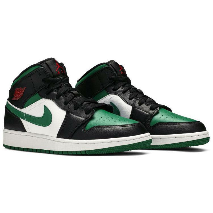 Air Jordan 1 Mid GS 'Black Pine Green'