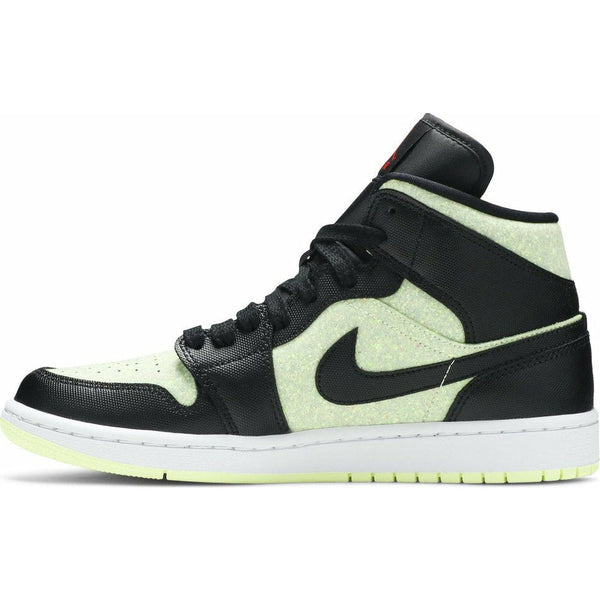 Wmns Air Jordan 1 Mid SE 'Black Barely Volt'