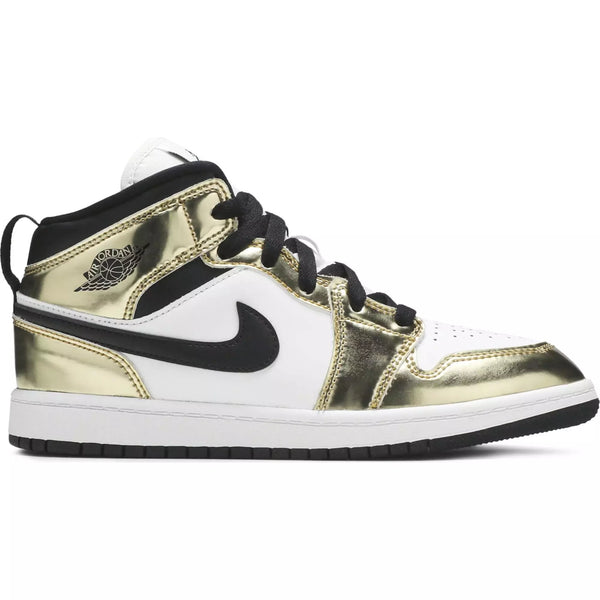 Air Jordan 1 Mid SE PS 'Metallic Gold'