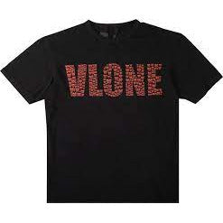 Vlone Skull T-Shirt 'Black/Red'