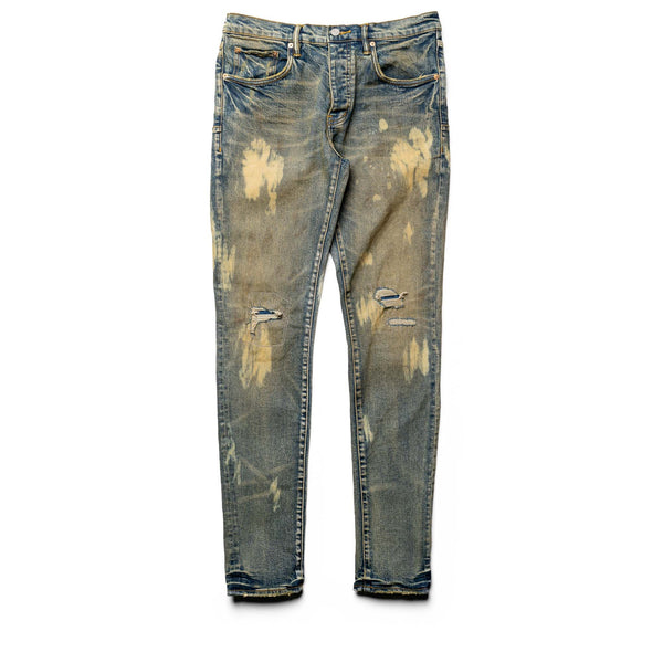 Purple Jeans Dirty Indigo Repair