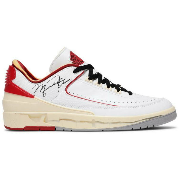 Off-White x Air Jordan 2 Retro Low SP 'White Varsity Red'