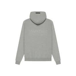 Fear of God Essentials SSENSE Exclusive Pullover Hoodie 'Dark Heather Oatmeal'