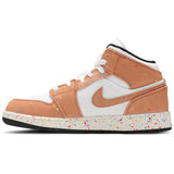 Air Jordan 1 Mid SE GS 'Brushstroke Paint Splatter'