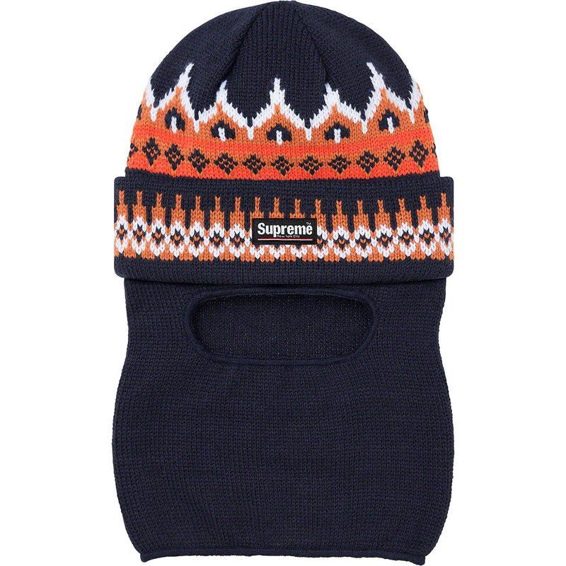 Supreme Facemask Beanie Navy