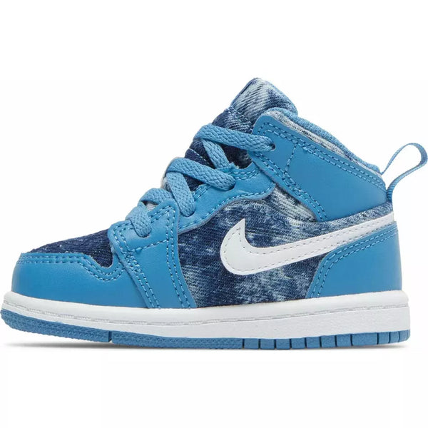 Air Jordan 1 Mid TD 'Washed Denim'