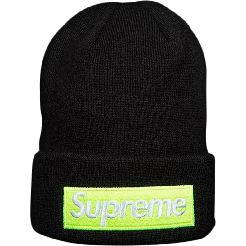 Supreme New Era Box Logo Beanie 'Black'