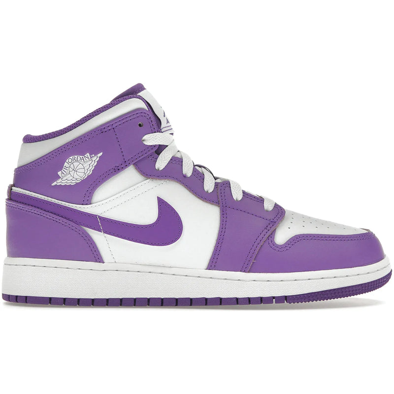 Jordan 1 Mid Purple Venom (GS)