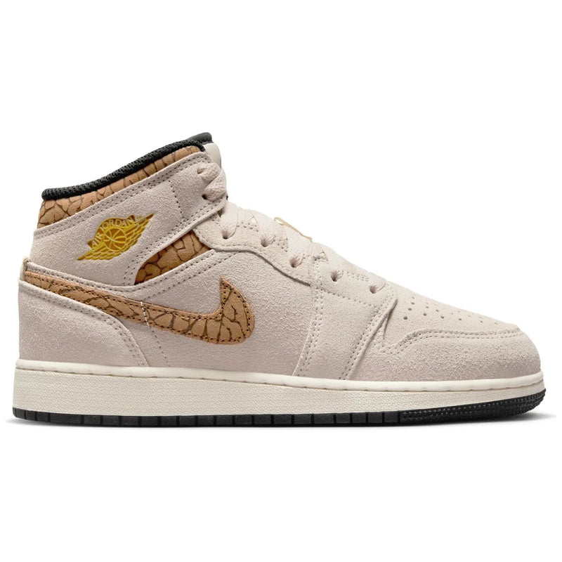 Jordan 1 Mid SE Brown Elephant (GS)