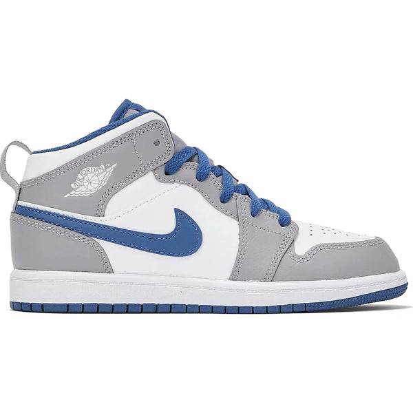 Jordan 1 Mid True Blue Cement (PS)