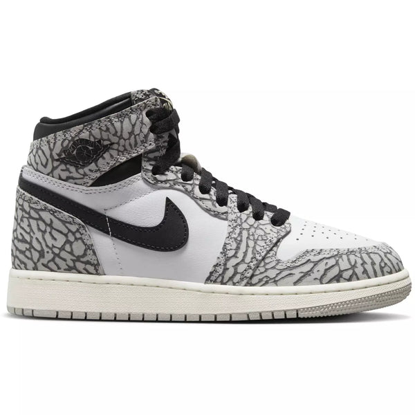 Jordan 1 Retro High OG White Cement (GS)