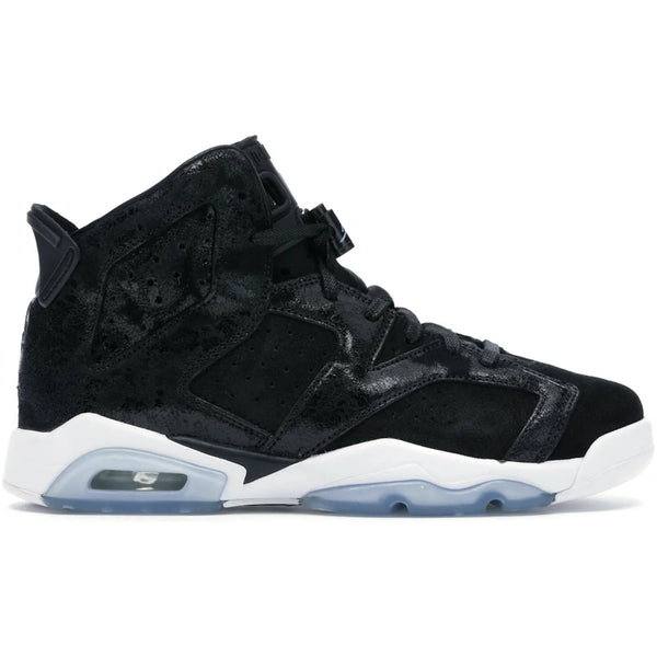 Jordan 6 Retro Heiress Black Suede (GS)