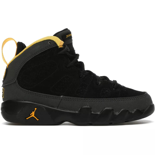 Jordan 9 Retro Dark Charcoal University Gold (PS)