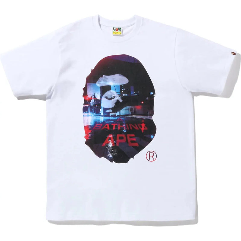 BAPE Ape Back Street Tee White