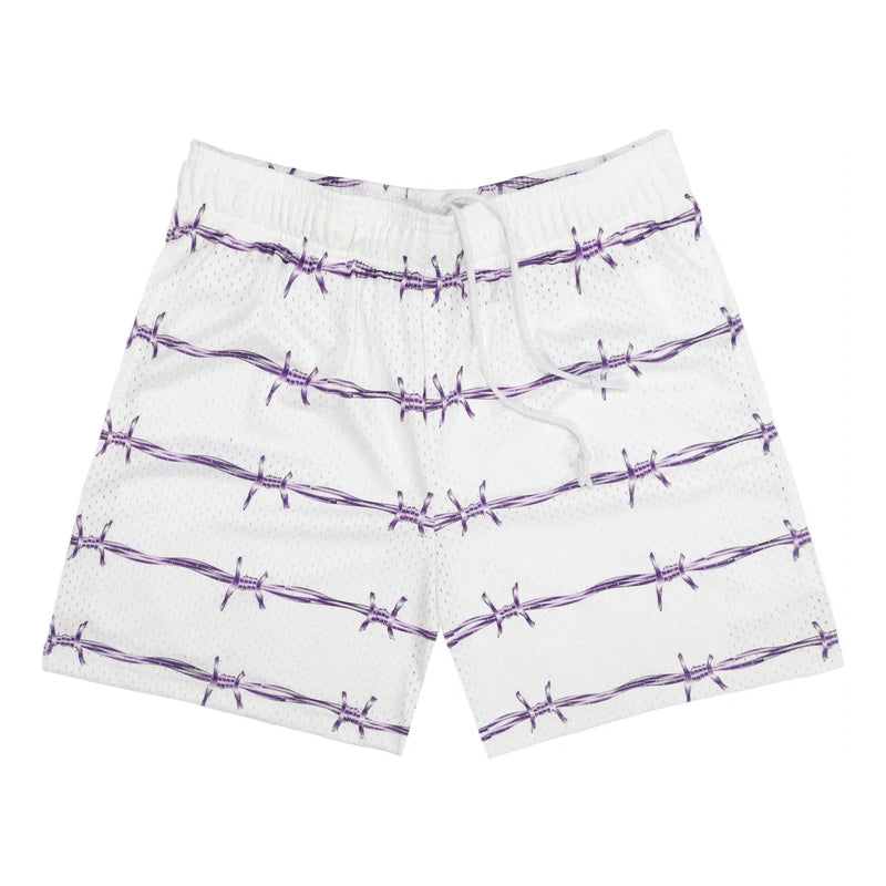 Bravest Studios Razor Wire Shorts Purple/White