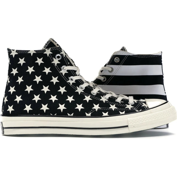 Converse Chuck Taylor All-Star 70 Hi Archive Restructured American Flag Black White