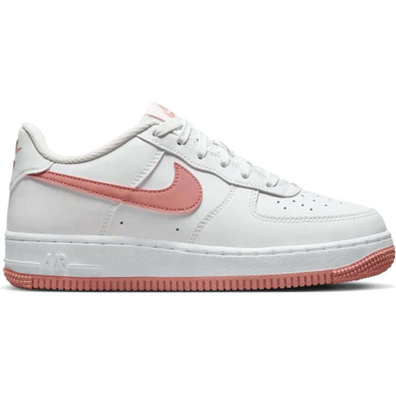 Nike Air Force 1 Low Summit White Red Stardust (GS)